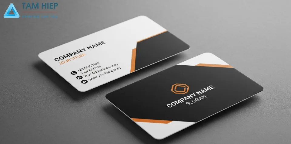 thiết kế in card visit 2 mặt theo yêu cầu tphcm