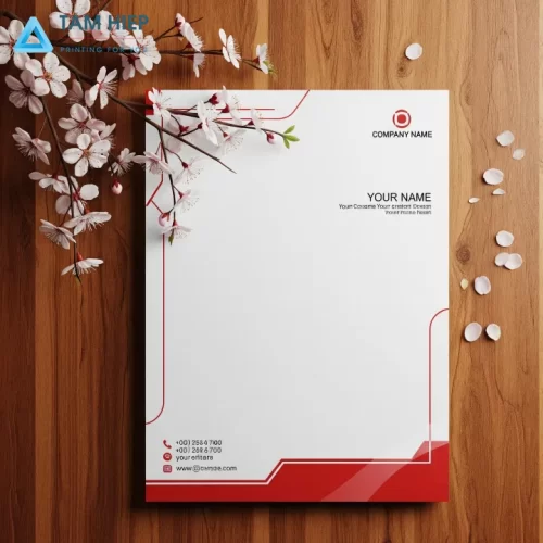 thiết kế in giấy tiêu đề theo yêu cầu