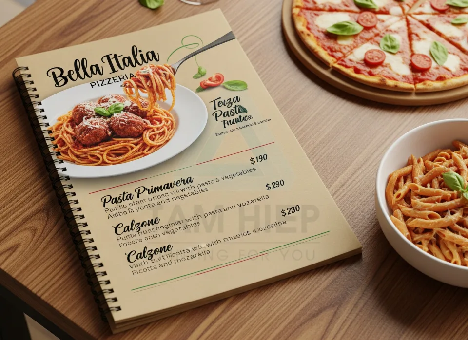 Các yêu tố xem xét khi in menu giấy kraft