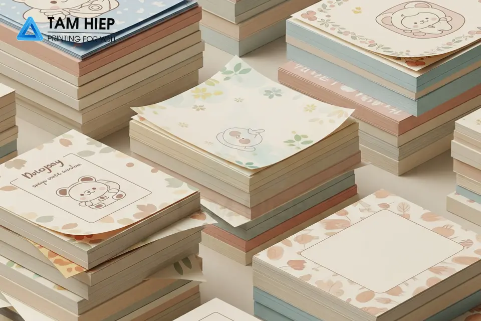 in giấy ghi chú giá rẻ tphcm