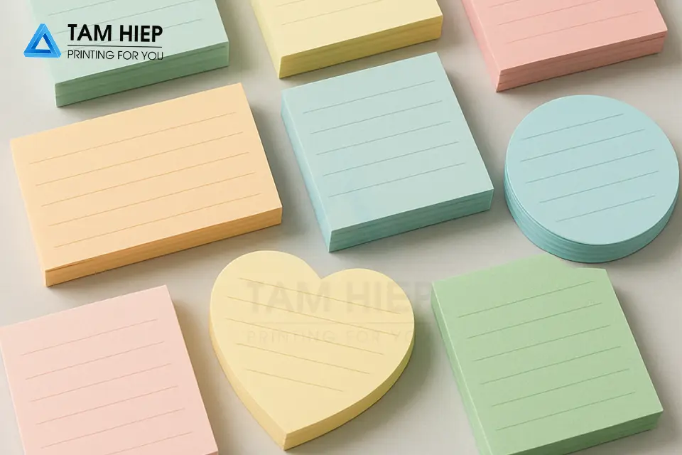 lựa chọn đặt in giấy ghi chú hàng đầu tại TP.HCM