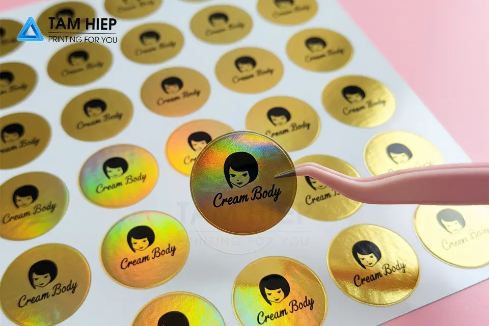 đa dạng kiểu in tem nhãn sticker chống hàng giả