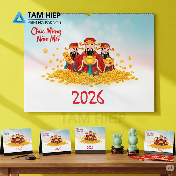Lưu ý khi đặt in lịch treo trường 7 tờ