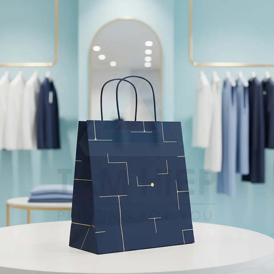 giá trị in túi giấy thời trang cho các shop quần áo